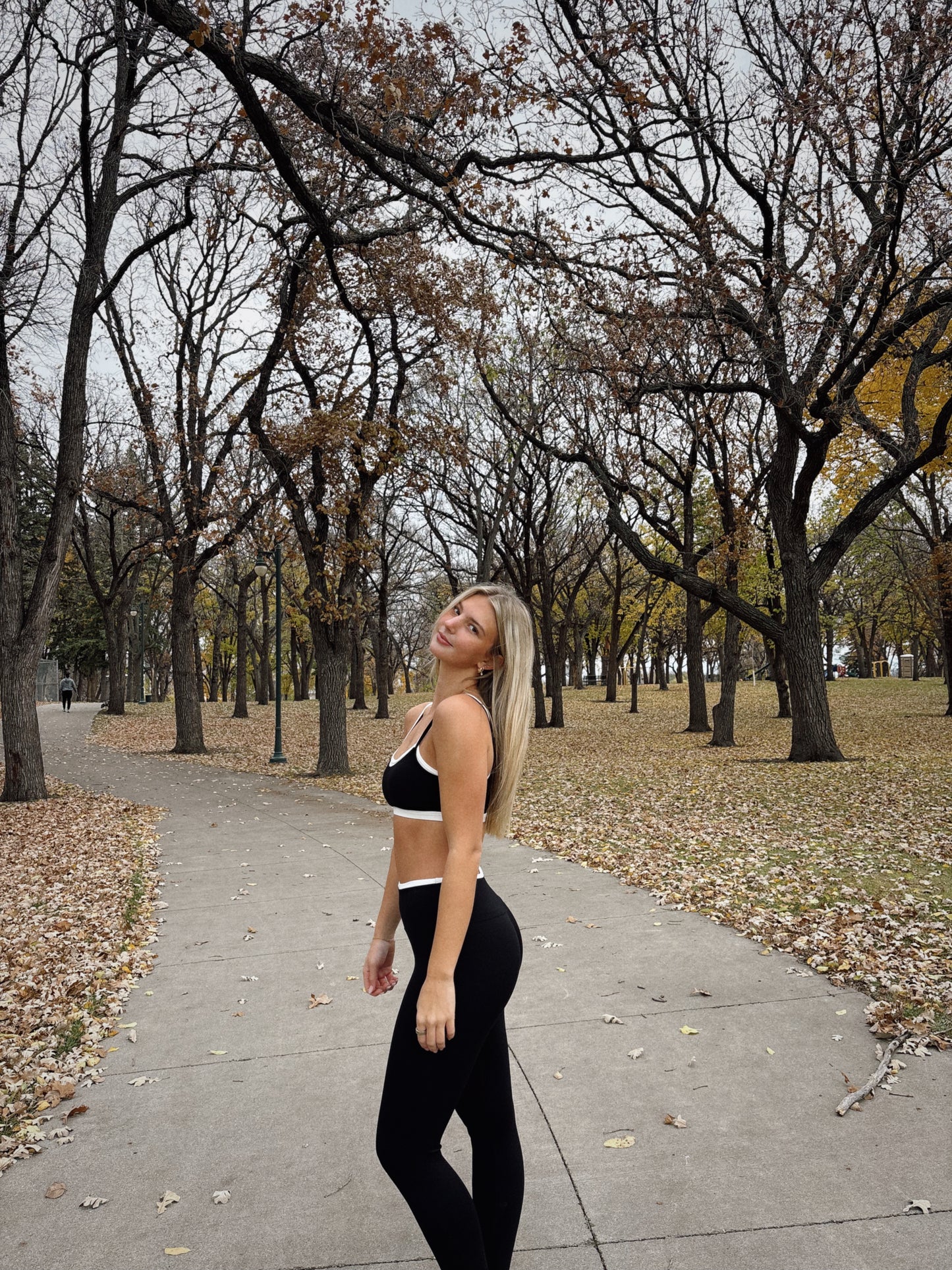 black double lined bra