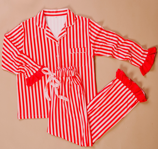 PRE-ORDER  red and pink pajamas