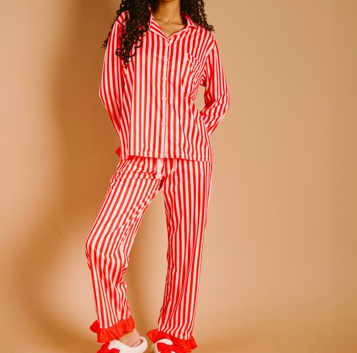 PRE-ORDER  red and pink pajamas